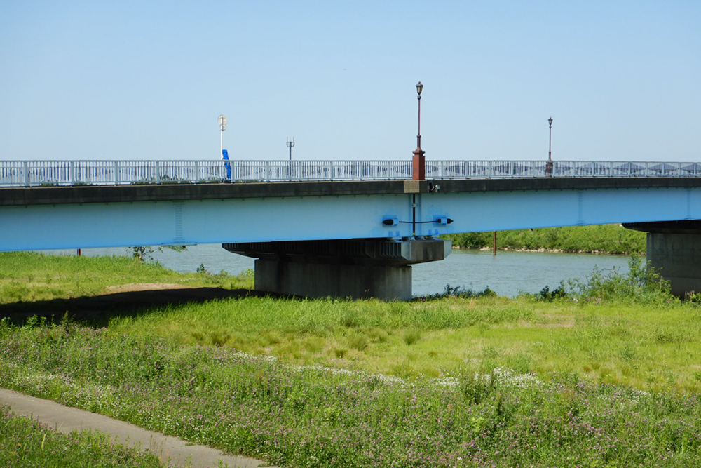橋梁耐震補強工事（稲田橋）2021年